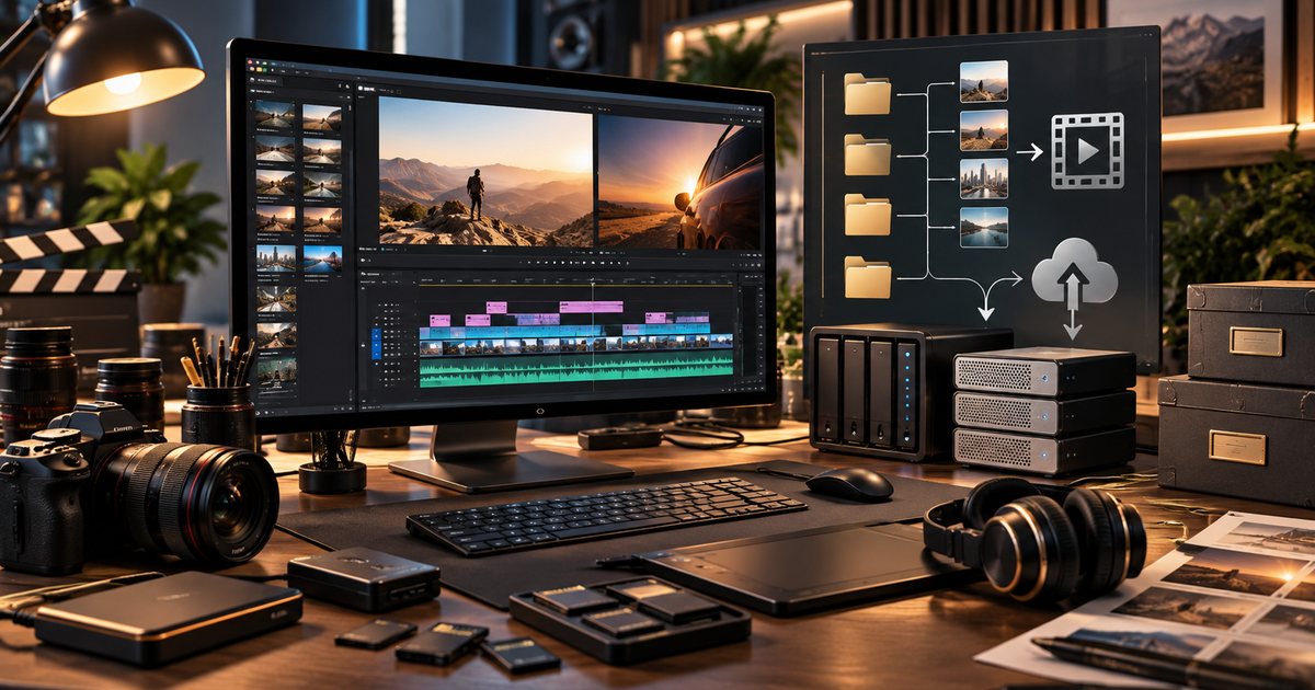 Organizing a Video Editing Project and Its Files